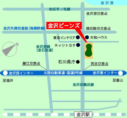 金沢ビーンズMap